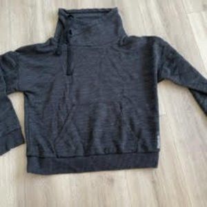 Reebok hoodie-dark grey size M